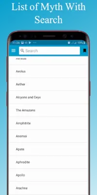 Greek Mythology android App screenshot 3